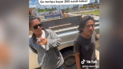 Viral di Media Sosial, Dua Pria Diduga Lakukan Pungutan Liar di SPBU Sampit