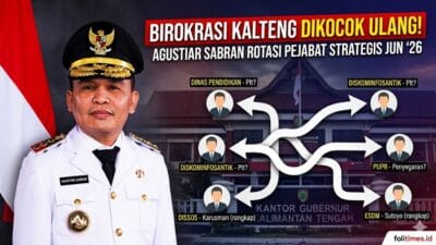 Rotasi Besar Pemprov Kalteng Mulai Menghangat