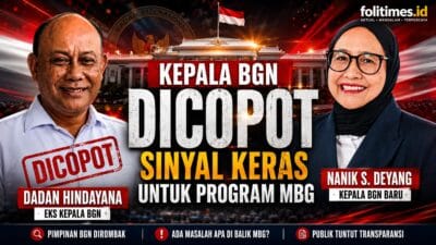 Dadan Hindayana dicopot dari jabatan Kepala Badan Gizi Nasional dan digantikan Nanik S. Deyang. Pergantian pimpinan BGN menjadi sorotan di tengah evaluasi pelaksanaan program Makan Bergizi Gratis.