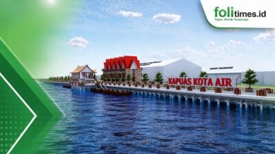 Alt Ilustrasi desain Waterfront City Kapuas