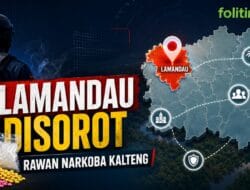 Peta Rawan Narkoba Kalteng, Lamandau Jadi Titik Panas