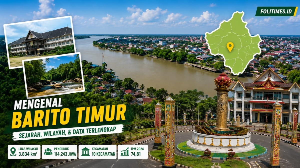 Mengenal Barito Timur dari sejarah, wilayah, penduduk, hingga indikator pembangunan daerah-