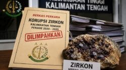Ilustrasi berkas perkara dugaan korupsi zirkon Kalteng yang dilimpahkan ke Pengadilan Tipikor Palangka Raya.