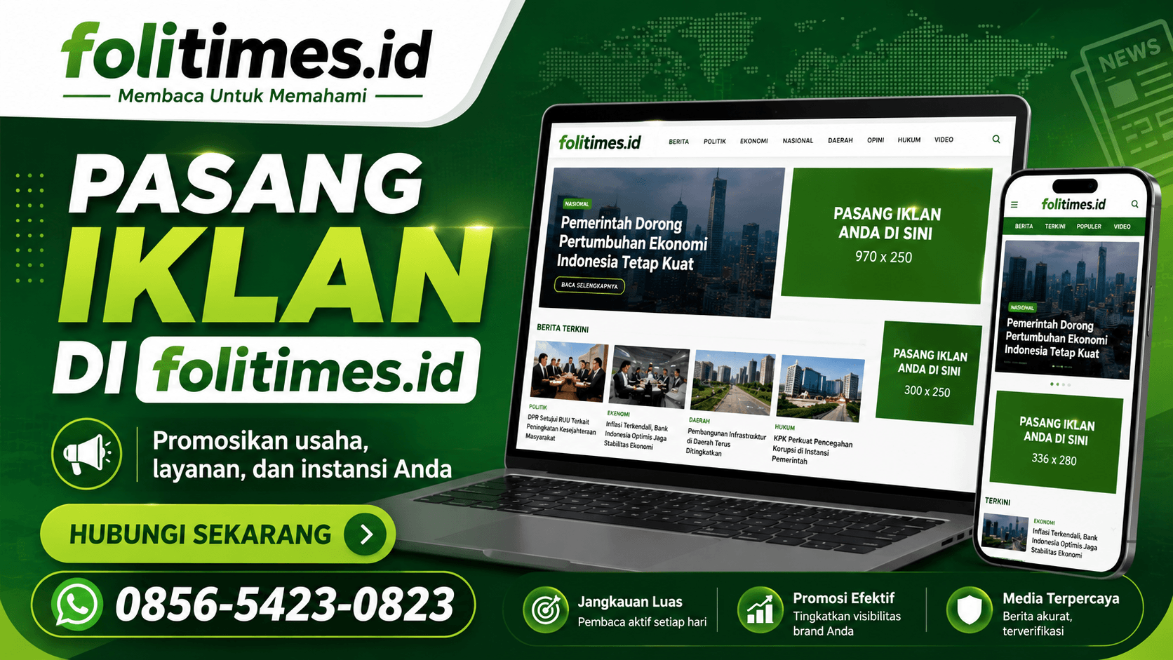 Pasang iklan di folitimes.id - Hubungi 0856-5423-0823