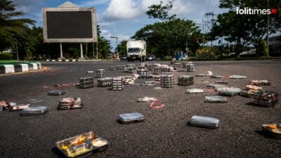 Ompreng MBG Jatuh di Palangka Raya, SOP Distribusi Ikut Disorot