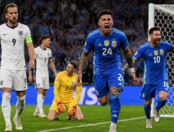 Argentina Hukum Kesalahan Inggris dan Rebut Tiket Final