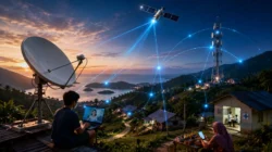 Internet satelit menghubungkan wilayah terpencil dengan layanan pendidikan, kesehatan, dan ekonomi digital melalui konektivitas berkecepatan tinggi