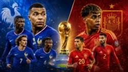 Pemain Prancis dan Spanyol bersiap menjalani semifinal Piala Dunia 2026, duel dua raksasa Eropa yang diprediksi berlangsung sengit hingga akhir laga