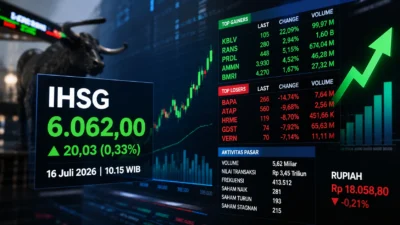IHSG Menguat Tipis, Saham Spekulatif Bergejolak Pagi Ini