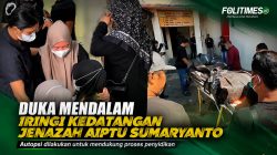 Suasana duka saat jenazah Aiptu Sumaryanto tiba di RS Bhayangkara Polda Kalimantan Tengah untuk menjalani autopsi. Foto Ist Folitimes.id