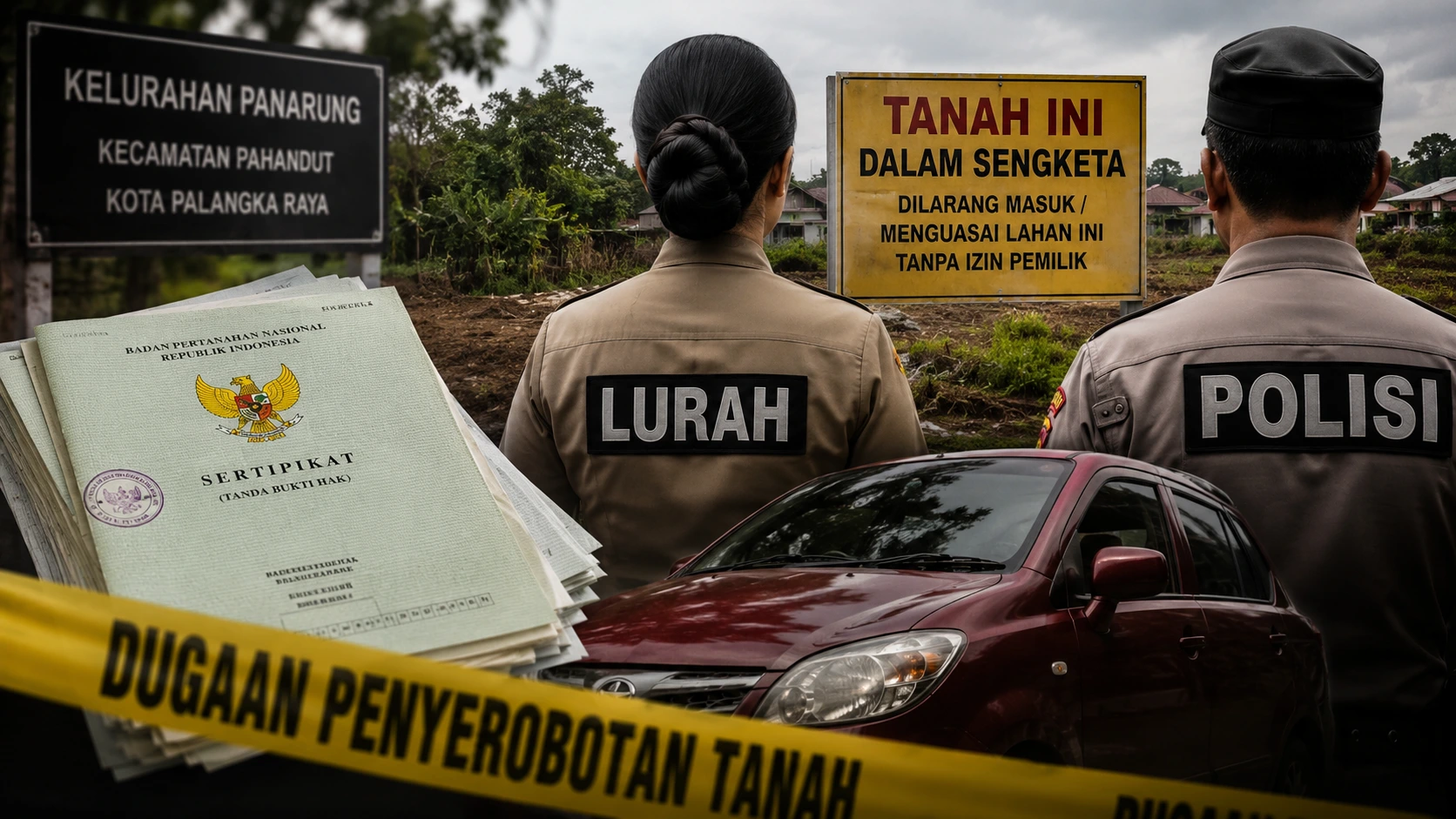 dugaaan sengketa tanah