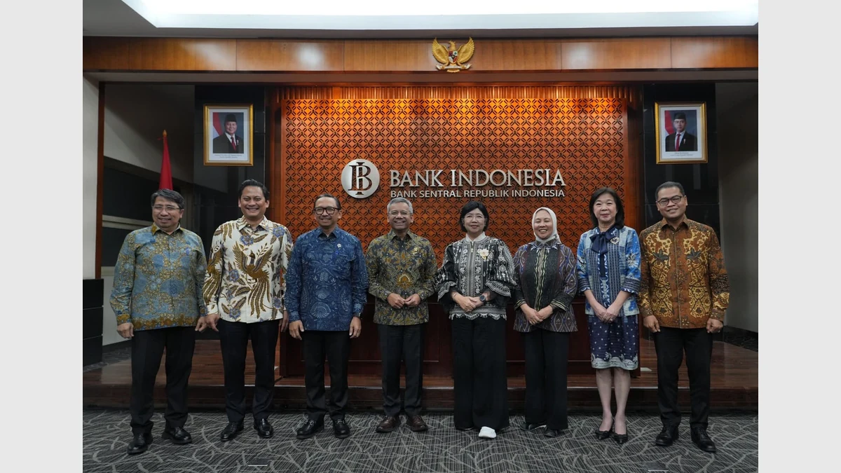 Dokumentasi rapat koordinasi Kementerian Keuangan dan Bank Indonesia di Jakarta pada 24 September 2026.