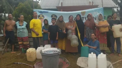 Kekeringan Kalteng, Distribusi Air Tembus 3,8 Juta Liter