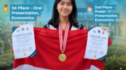 Yumanita Athifah menerima penghargaan ICYSS 2026 di Bali