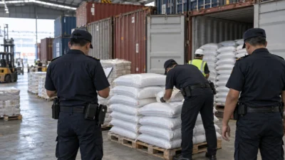 Bea Cukai Periksa Impor, Temukan Beras Bersama Garam