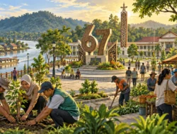 HUT ke-67 Barsel, Agustiar Dorong Ekonomi Lokal dan Pembangunan hingga Pedalaman