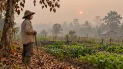 Asap Karhutla Ancam Panen Petani Rakumpit Palangka Raya